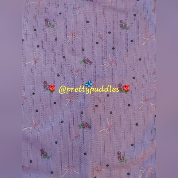 🎀 2pc For Love and Lemons Pointelle Long-Sleeve Sleep Set 🎀 - Picture 13 of 16